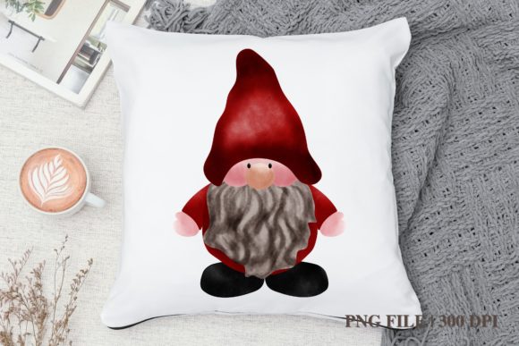 Gnome Christmas Watercolor